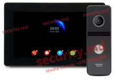 IFSEC-770 Black Kit Комплект Wi-Fi видеодомофона 7″ с детектором движения и поддержкой Tuya Smart и видеопанель